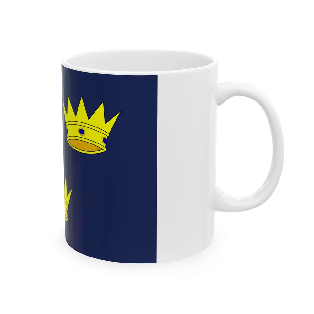 Flag of Munster Ireland - White Coffee Mug-Go Mug Yourself