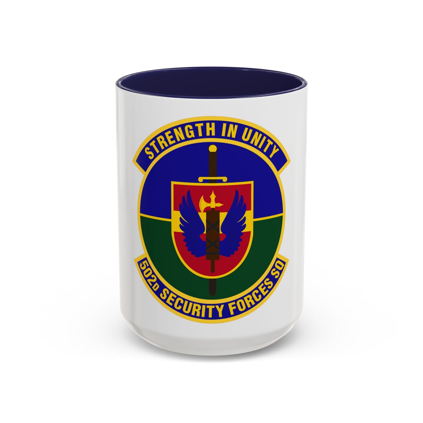 502d Security Forces Squadron (U.S. Air Force) Accent Coffee Mug
