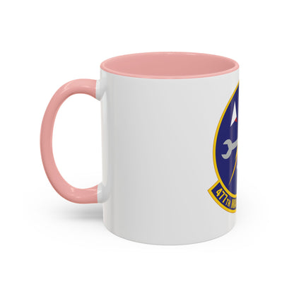 477th Maintenance Squadron (U.S. Air Force) Accent Coffee Mug