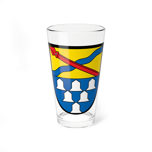 DEU Alesheim COA (Germany) (Coat of Arms) Pint Glass 16oz