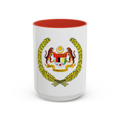 Arms of the Yang di-Pertuan Agong of Malaysia - Accent Coffee Mug
