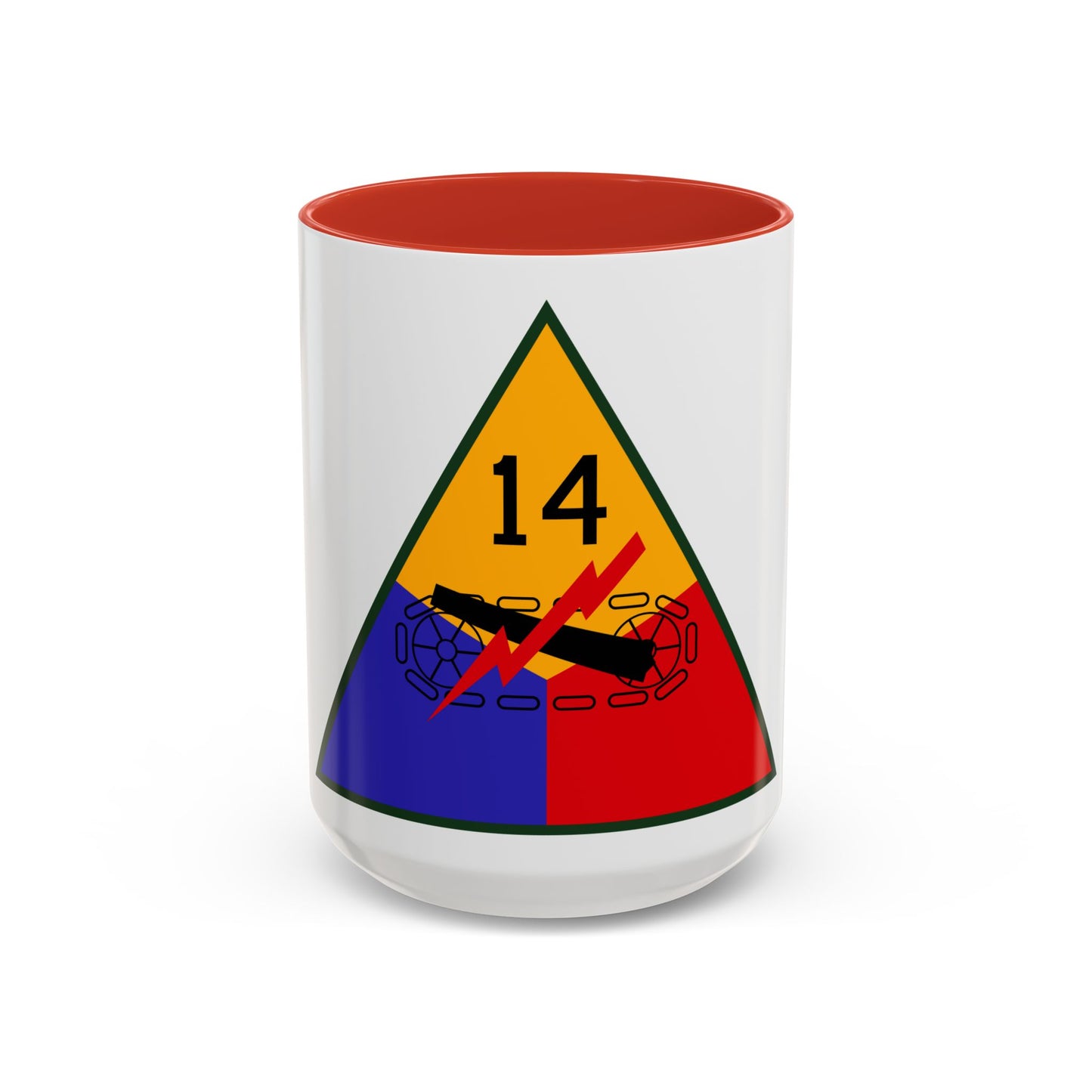 14th Armored Division (U.S. Army) Accent Coffee Mug