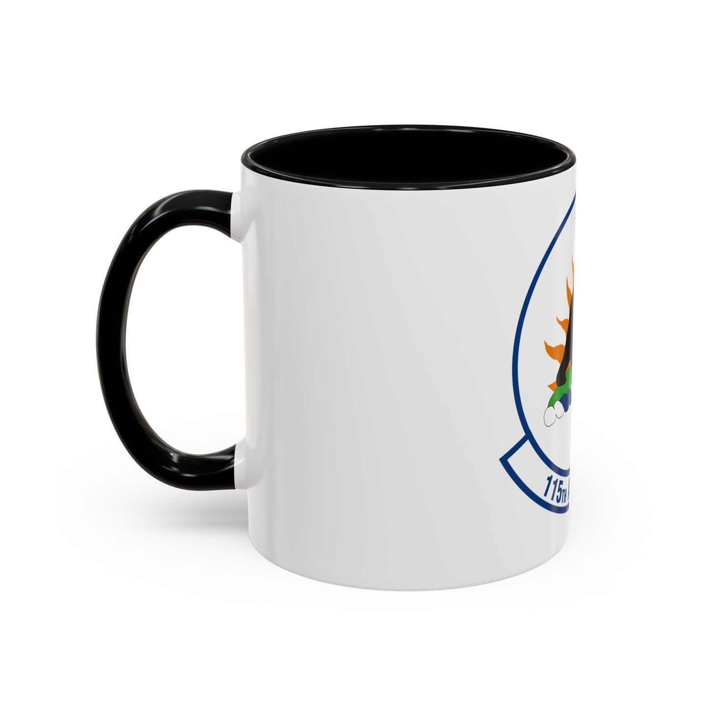 115 Airlift Squadron (U.S. Air Force) Accent Coffee Mug