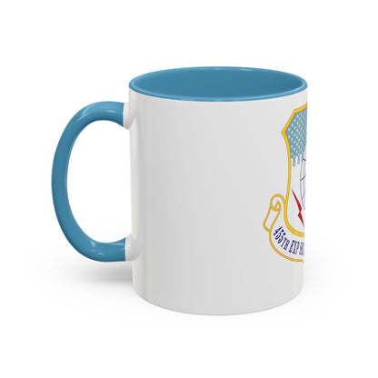 455th Expeditionary Security Forces Group (U.S. Air Force) Accent Coffee Mug