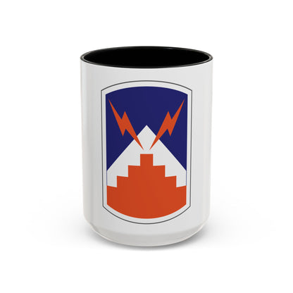 7th Signal Brigade (U.S. Army) Accent Coffee Mug