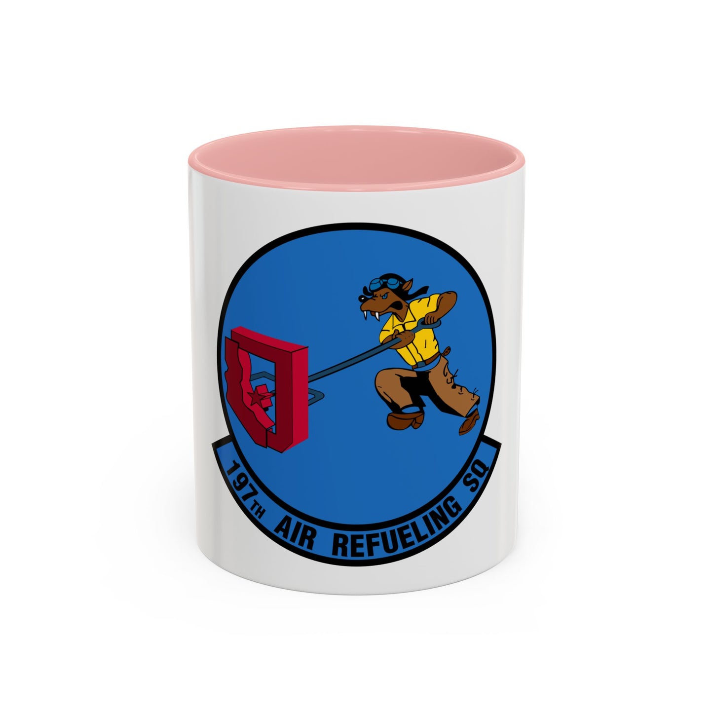197 Air Refueling Squadron (U.S. Air Force) Accent Coffee Mug