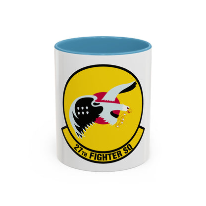 27th Fighter Squadron (U.S. Air Force) Accent Coffee Mug