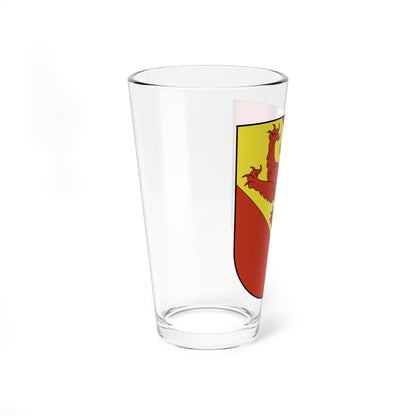 Uitikon-blazon (Switzerland) (Coat of Arms) Pint Glass 16oz