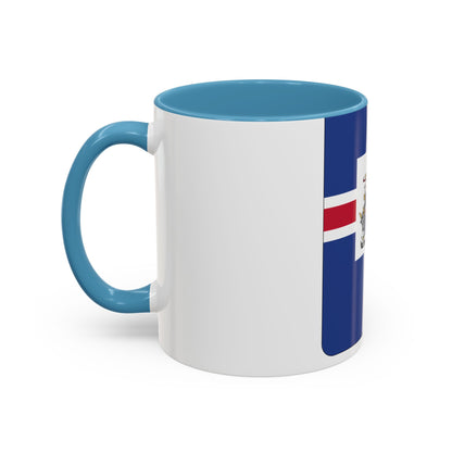 Coat of arms of the President of Iceland - Accent Coffee Mug