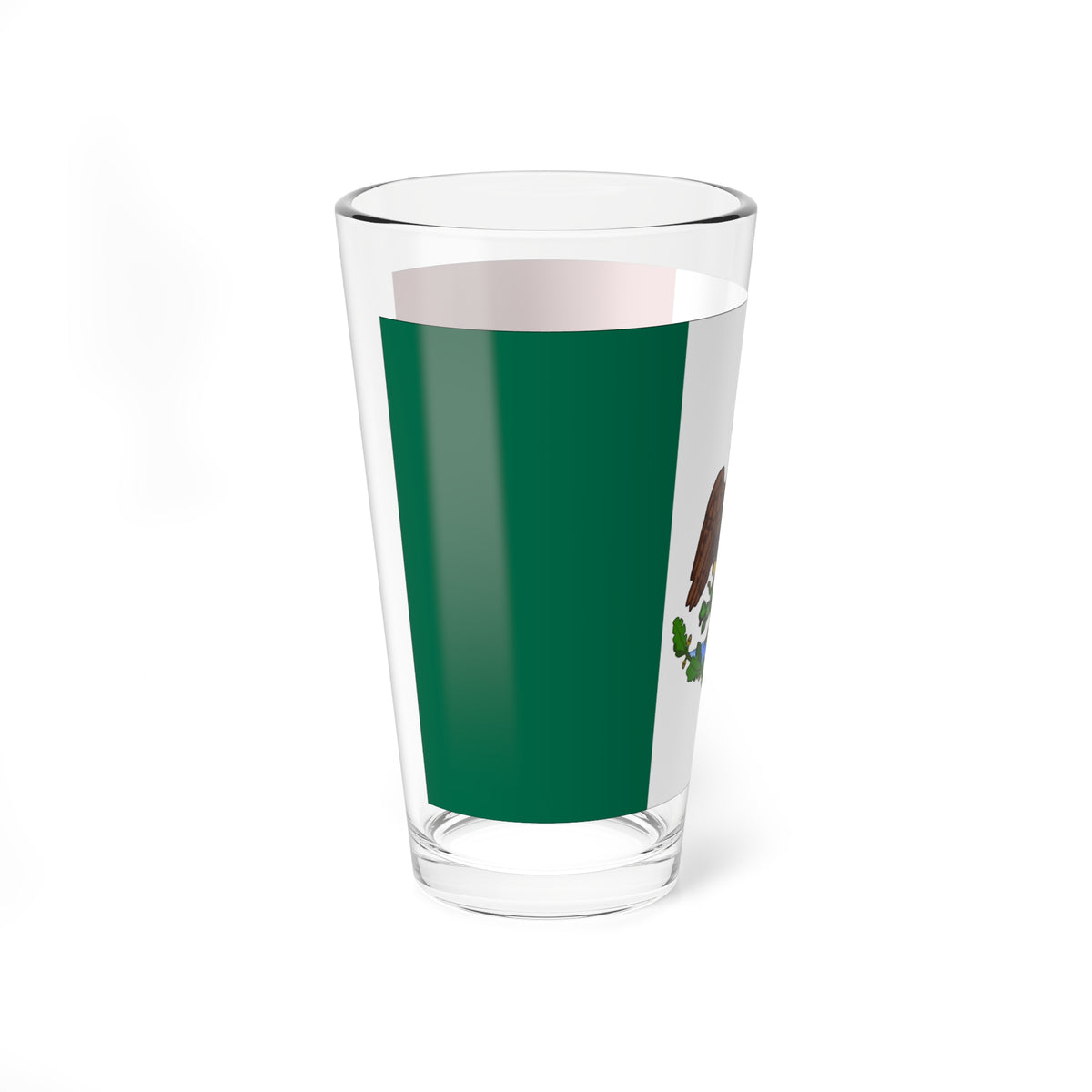 Bandera de México 1889-1916 (Mexico) Pint Glass 16oz