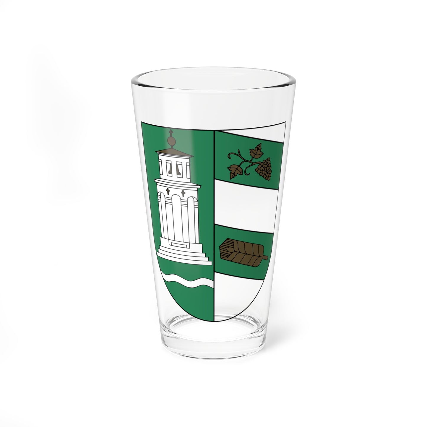 Udvard (Slovakia) (Coat of Arms) Pint Glass 16oz