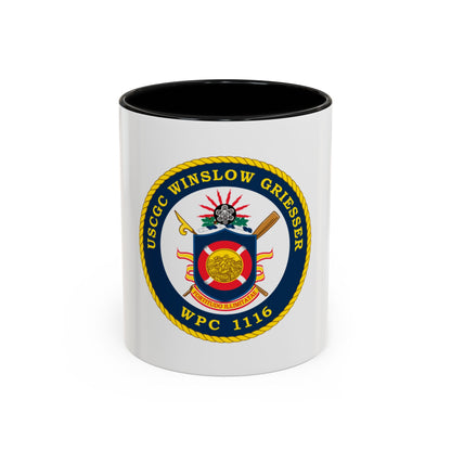 USCGC Winslow Griesser (U.S. Coast Guard) Accent Coffee Mug