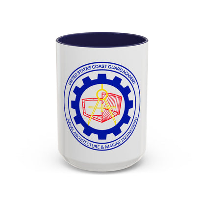 CG Naval Architecture & Marine Eng (U.S. Coast Guard) Accent Coffee Mug