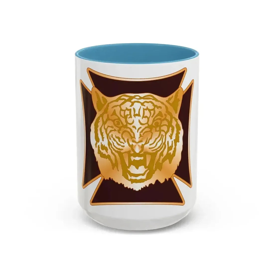 7227 Medical Support Unit (U.S. Army) Accent Coffee Mug 15oz Light Blue - Go Mug Yourself