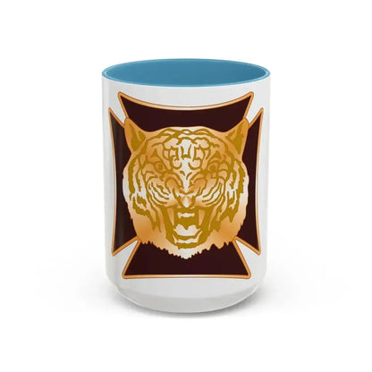 7227 Medical Support Unit (U.S. Army) Accent Coffee Mug 15oz Light Blue - Go Mug Yourself