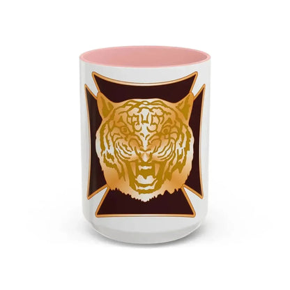 7227 Medical Support Unit (U.S. Army) Accent Coffee Mug 15oz Pink - Go Mug Yourself