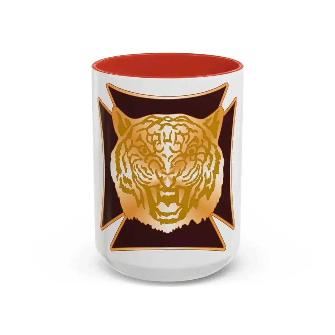 7227 Medical Support Unit (U.S. Army) Accent Coffee Mug 15oz Red - Go Mug Yourself