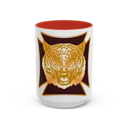 7227 Medical Support Unit (U.S. Army) Accent Coffee Mug 15oz Red - Go Mug Yourself