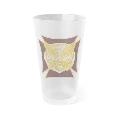 7227 Medical Support Unit (U.S. Army) Frosted Pint Glass 16oz Default Title - Go Mug Yourself