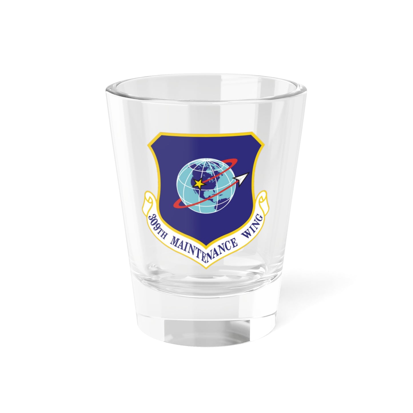 309th Maintenance Wing (U.S. Air Force) Shot Glass 1.5oz