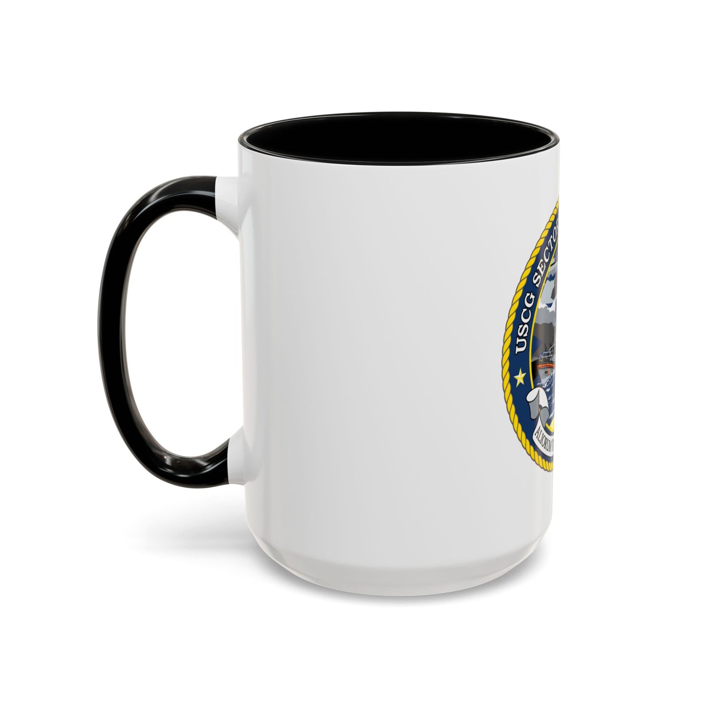 USCG Secctor North Carolina (U.S. Coast Guard) Accent Coffee Mug