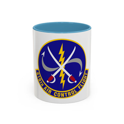 610 Air Control Flight PACAF (U.S. Air Force) Accent Coffee Mug