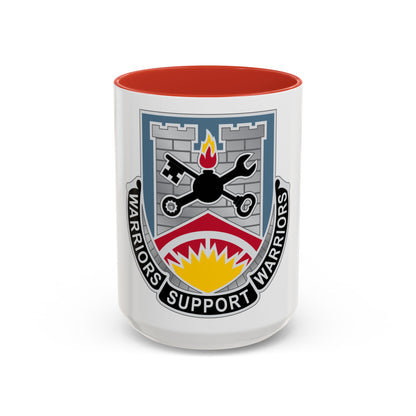 142d Engineer Battalion North Dakota National Guard (U.S. Army) Accent Coffee Mug