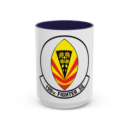 199 Fighter Squadron (U.S. Air Force) Accent Coffee Mug