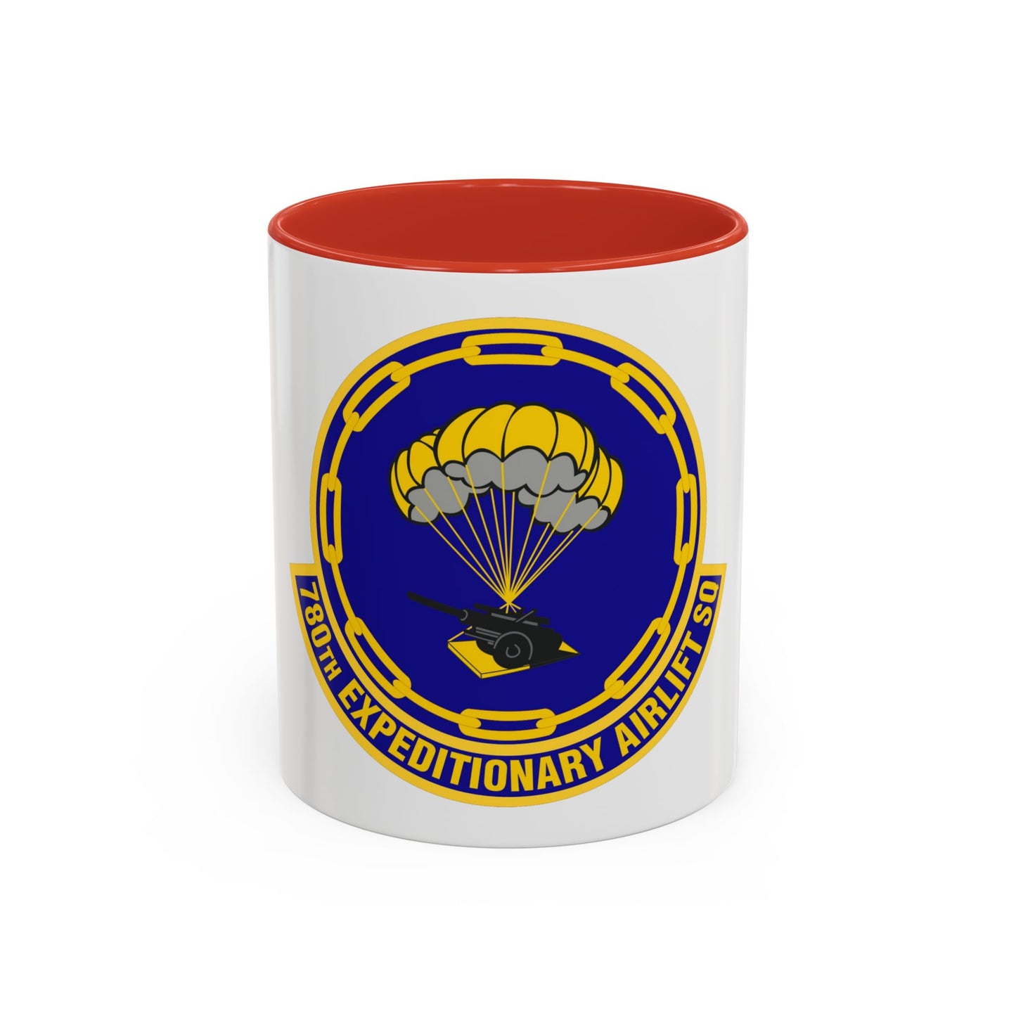 780th Expeditionary Airlift Squadron (U.S. Air Force) Accent Coffee Mug