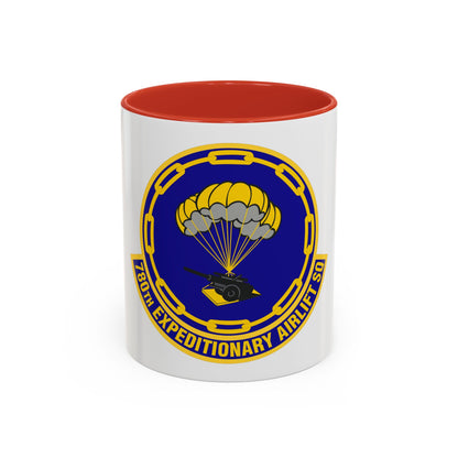 780th Expeditionary Airlift Squadron (U.S. Air Force) Accent Coffee Mug