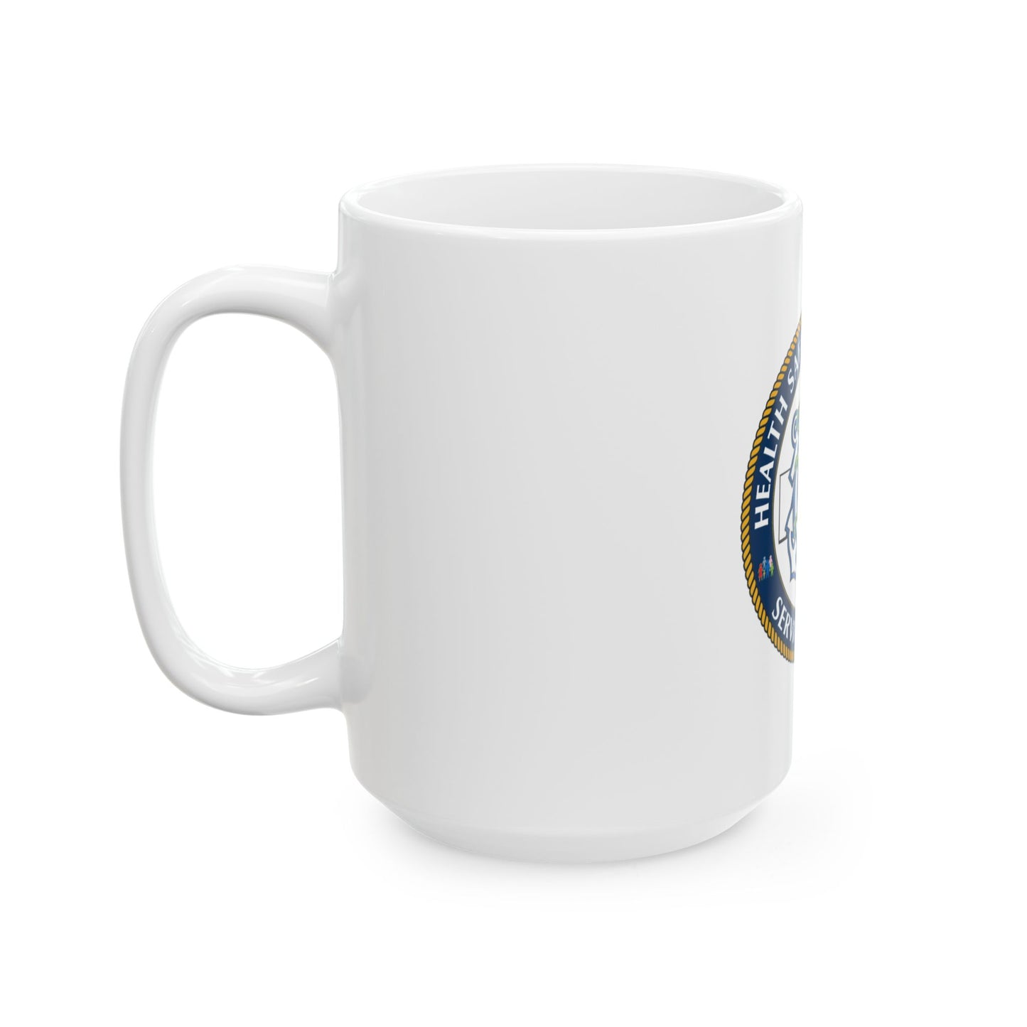 HSWL Service Center (U.S. Coast Guard) White Coffee Mug