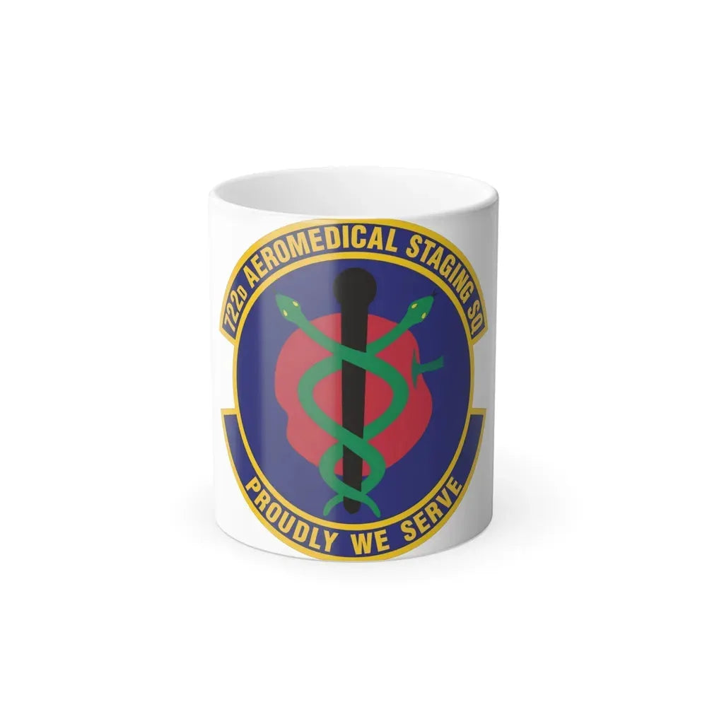722d Aeromedical Staging Squadron (U.S. Air Force) Color Changing Coffee Mug 11oz - Go Mug Yourself