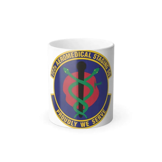 722d Aeromedical Staging Squadron (U.S. Air Force) Color Changing Coffee Mug 11oz - Go Mug Yourself