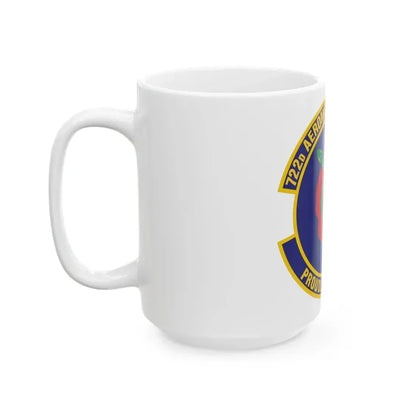 722d Aeromedical Staging Squadron (U.S. Air Force) White Coffee Mug - Go Mug Yourself