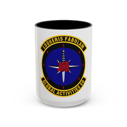 Global Activities Squadron (U.S. Air Force) Accent Coffee Mug