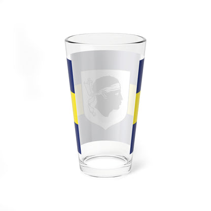 House Flag of Corsica Ferries - Sardinia Ferries (France) Pint Glass 16oz