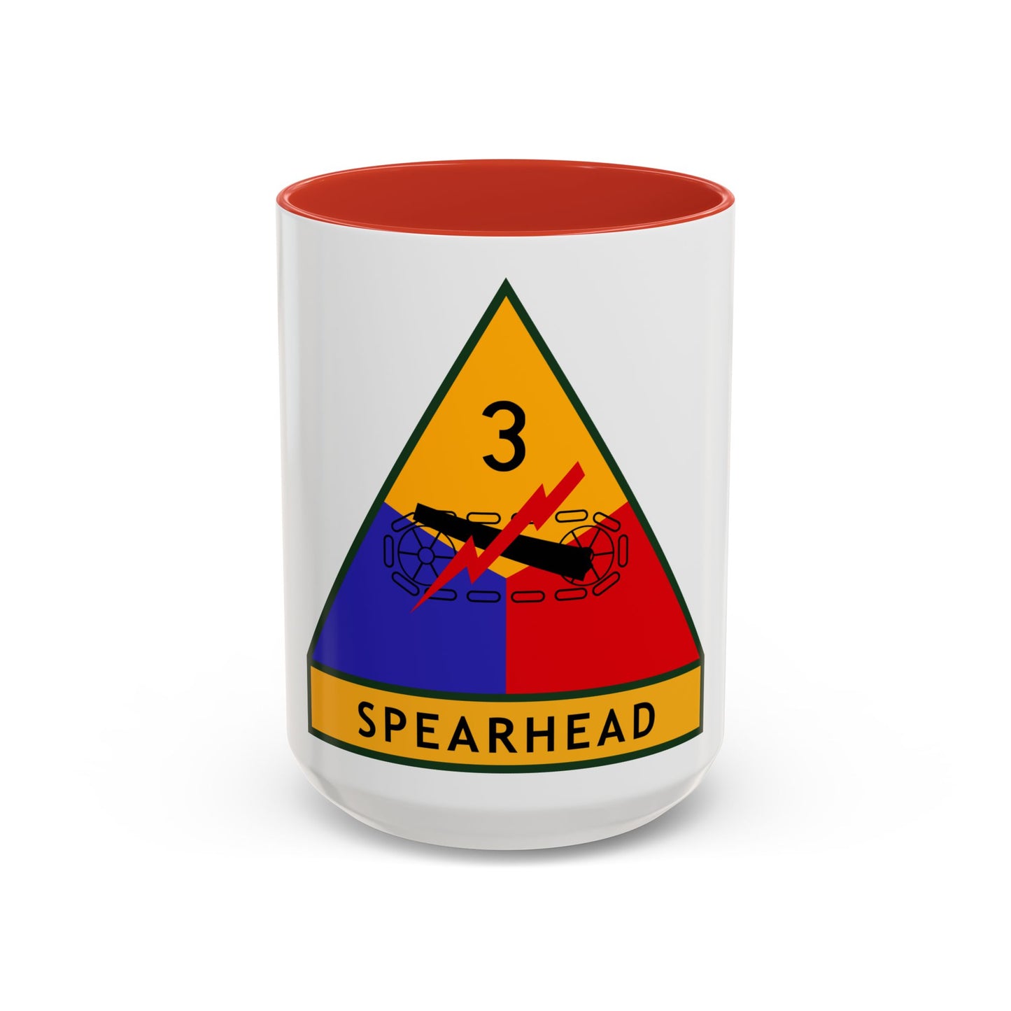 3rd Armored Division (U.S. Army) Accent Coffee Mug