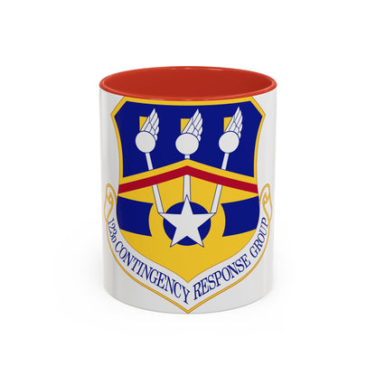 123d Contingency Response Group (U.S. Air Force) Accent Coffee Mug