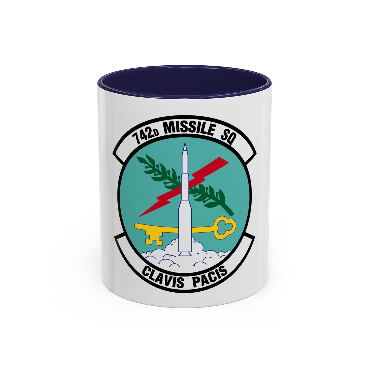 742 Missile Squadron AFGSC (U.S. Air Force) Accent Coffee Mug