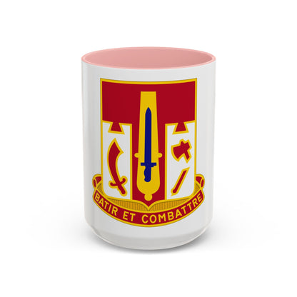 682 Engineer Battalion (U.S. Army) Accent Coffee Mug