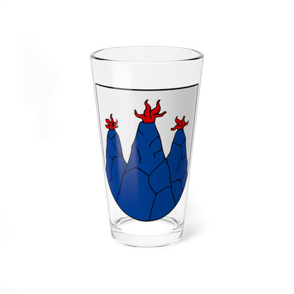 Västmanland coat of arms (Sweden) (Coat of Arms) Pint Glass 16oz