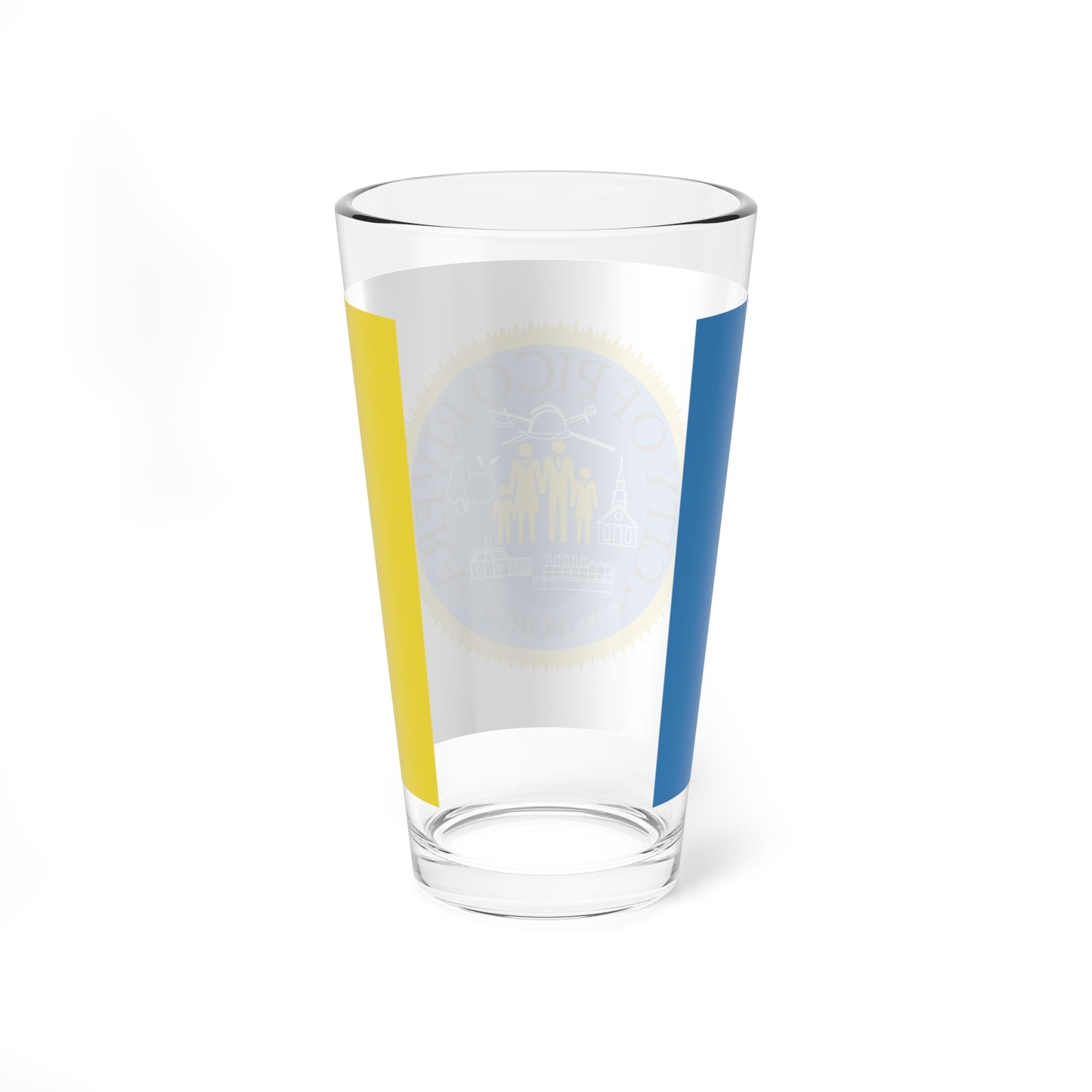Flag of Pico Rivera California (United States) Pint Glass 16oz