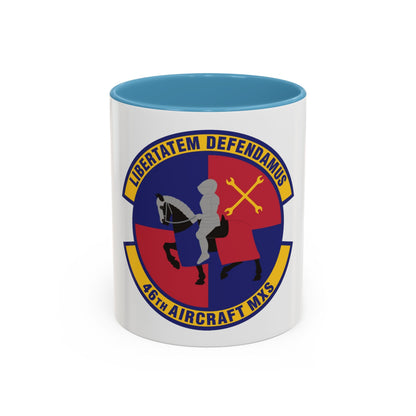 46th Aircraft Maintenance Squadron (U.S. Air Force) Accent Coffee Mug
