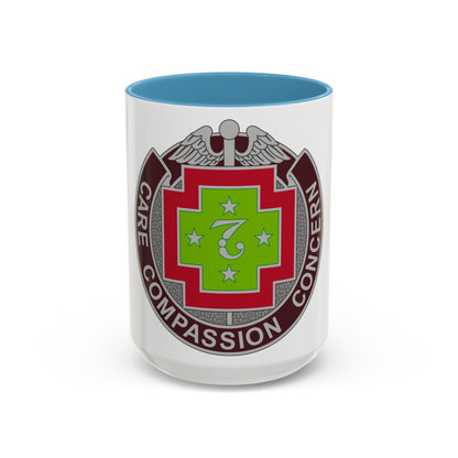 7 Field Hospital (U.S. Army) Accent Coffee Mug