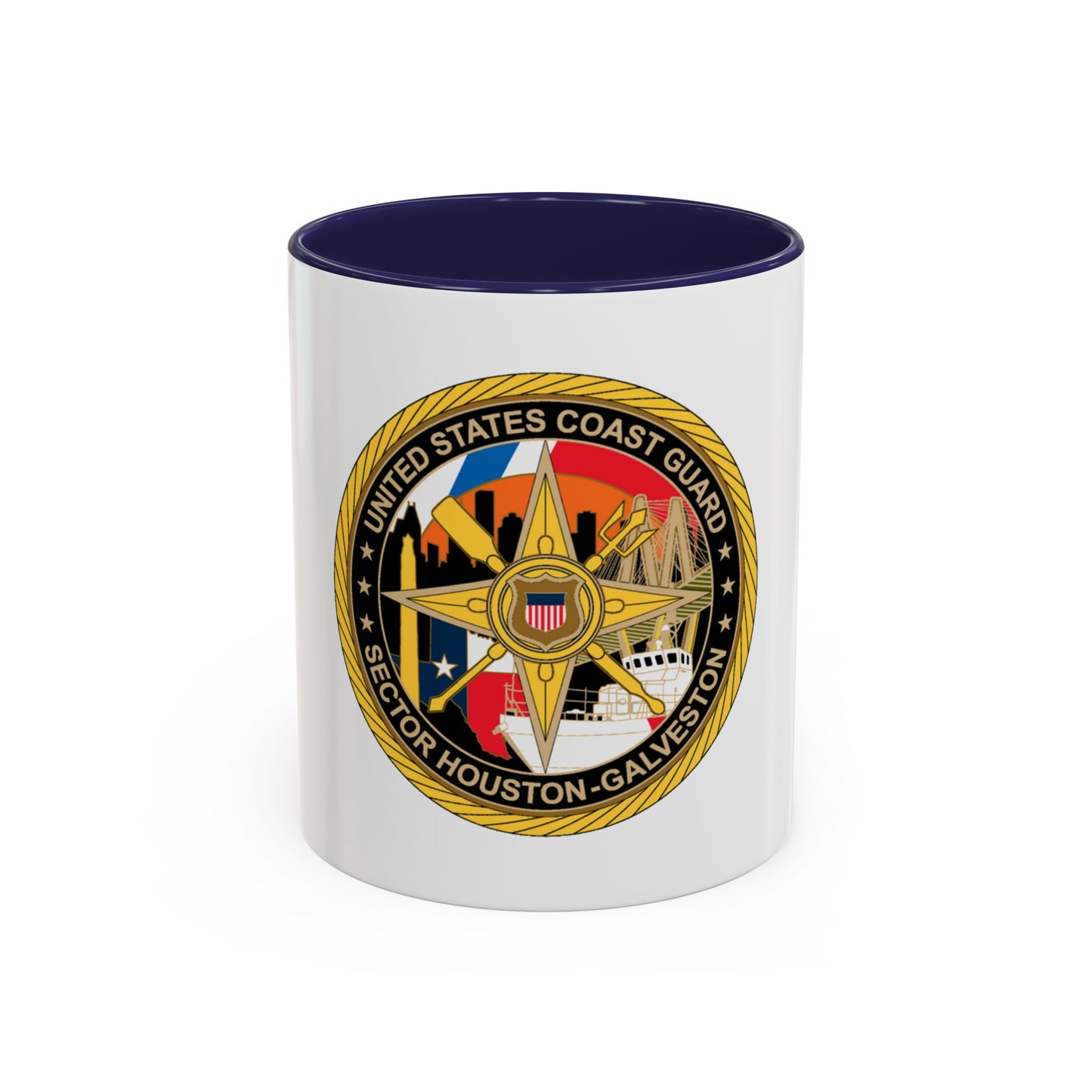USCG Sector Houston Galveston Wardroom (U.S. Coast Guard) Accent Coffee Mug