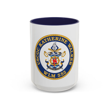 USCGC Kathrine Walker WLM 552 (U.S. Coast Guard) Accent Coffee Mug