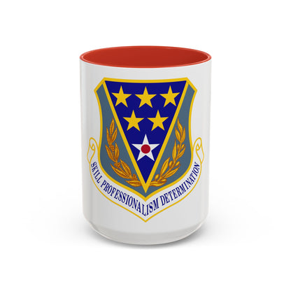 321st Air Expeditionary Wing (U.S. Air Force) Accent Coffee Mug