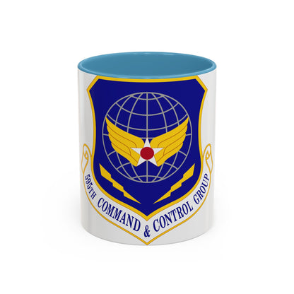 595 Command and Control Group AFSPC (U.S. Air Force) Accent Coffee Mug