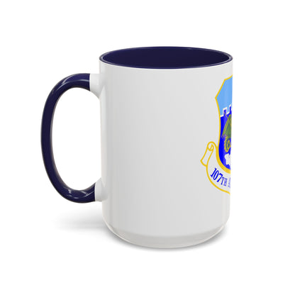 107th Attack Wing (U.S. Air Force) Accent Coffee Mug