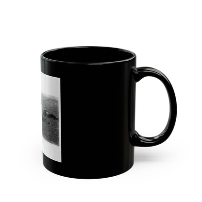 Incidents Of The War. A Harvest Of Death, Gettysburg, July, 1863 (U.S. Civil War) Black Coffee Mug